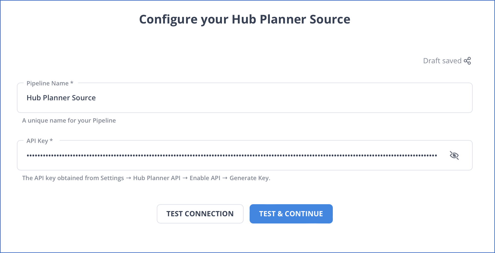 Hub Planner Hevo Data