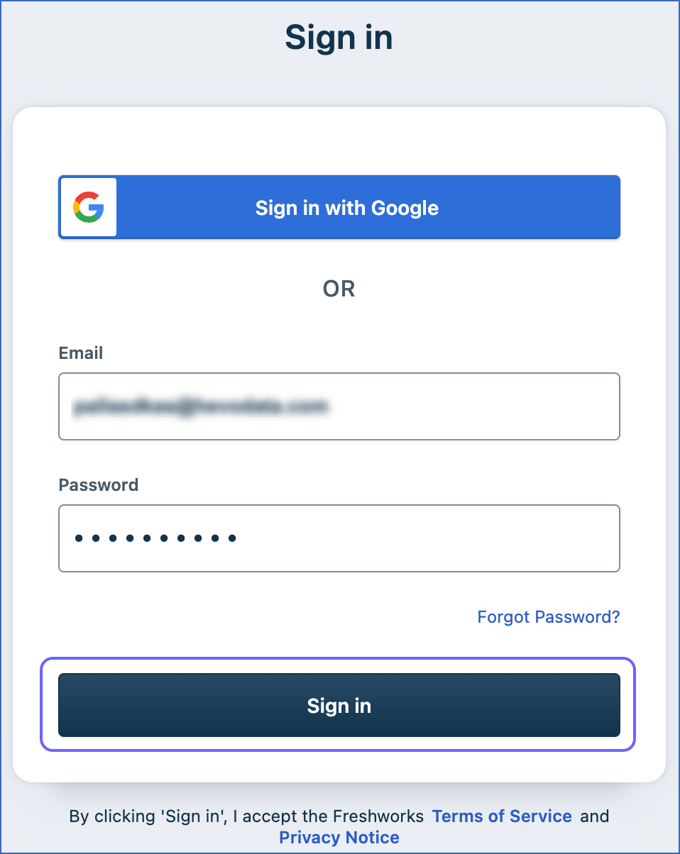 Sign-in