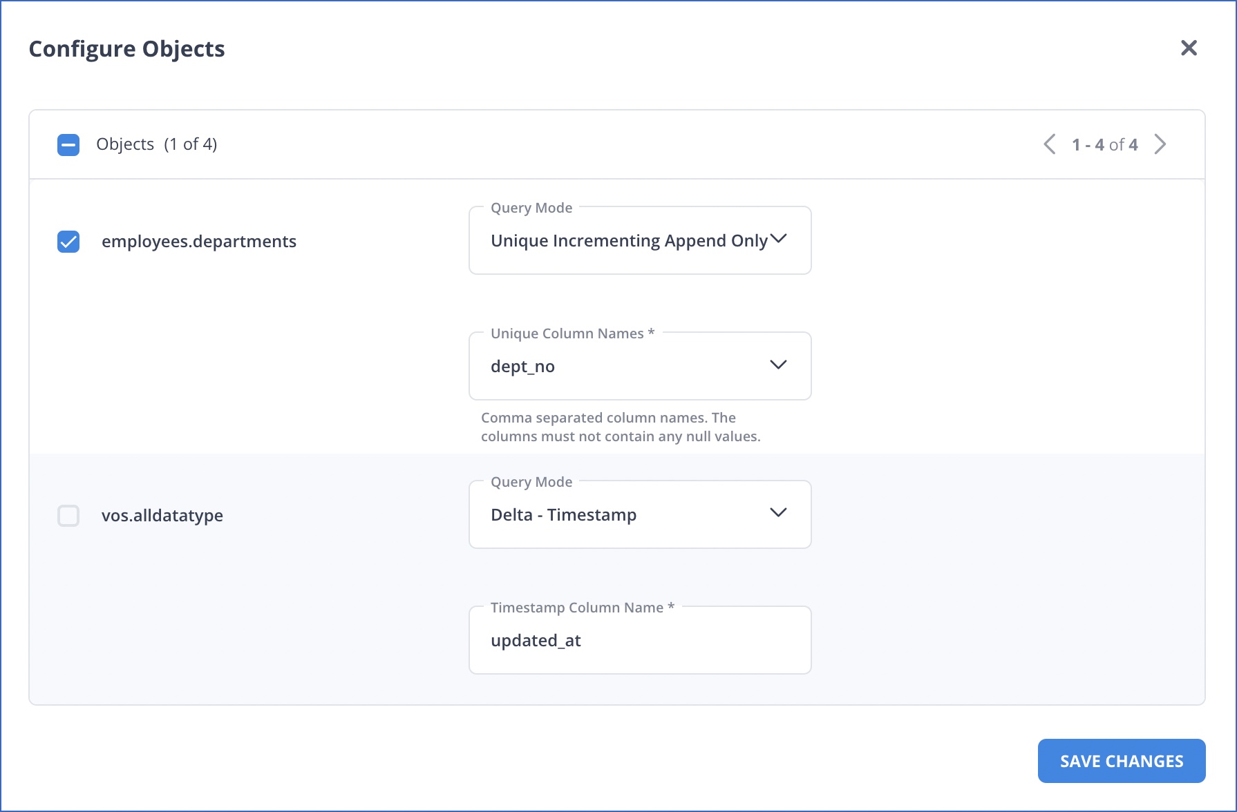 Bulk Actions in Pipeline Objects Hevo Data