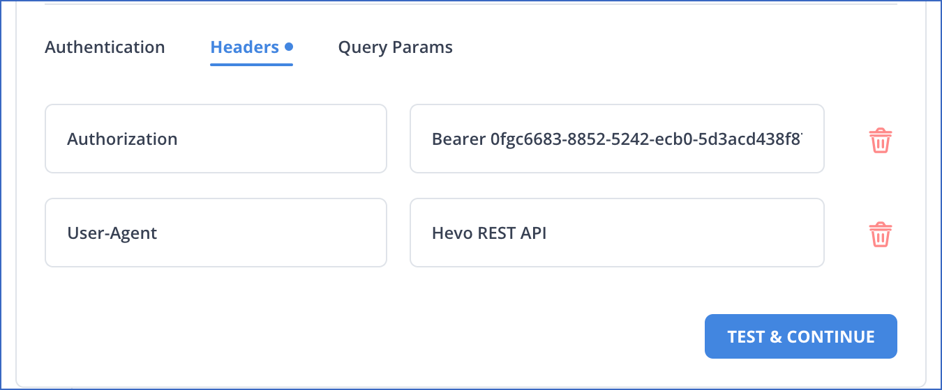 Bearer Authentication