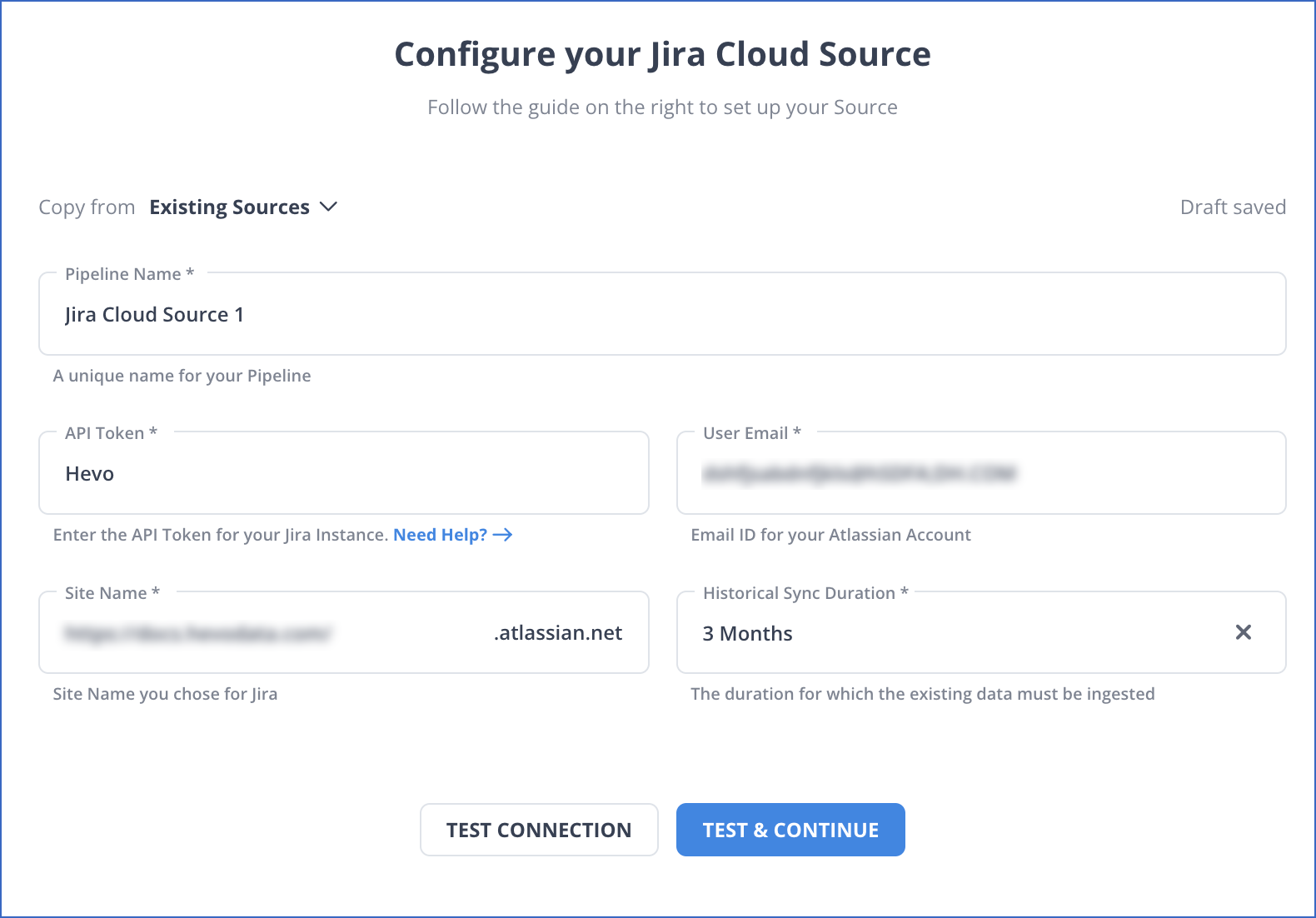 Jira Cloud settings