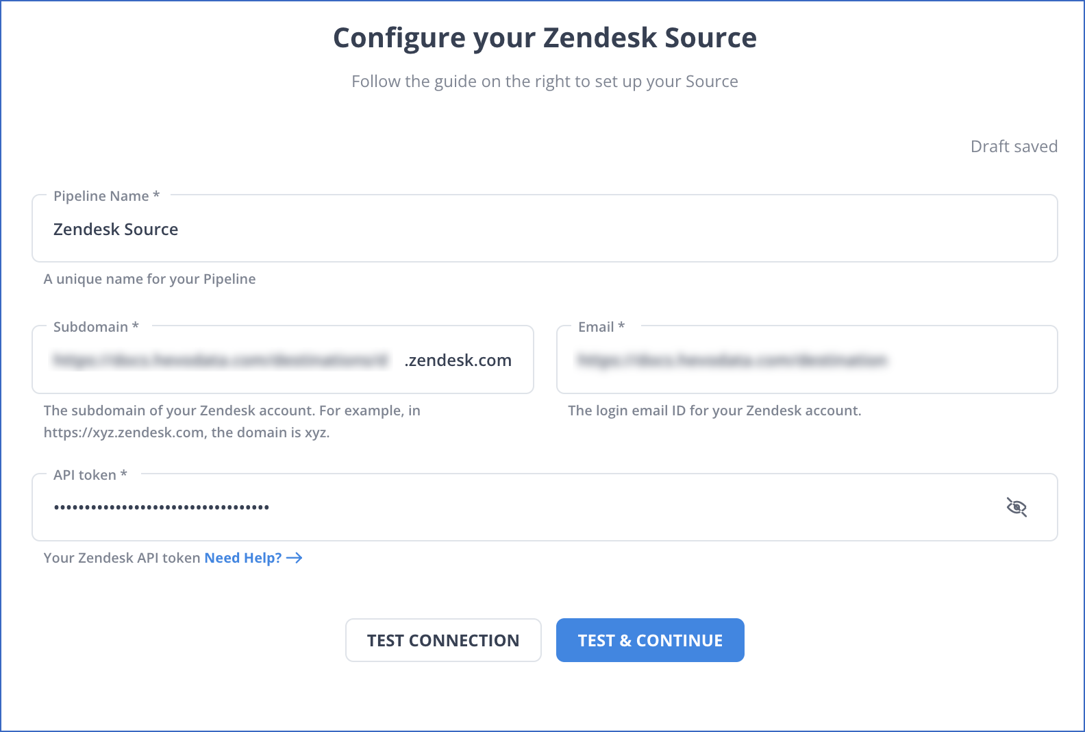 Zendesk Settings