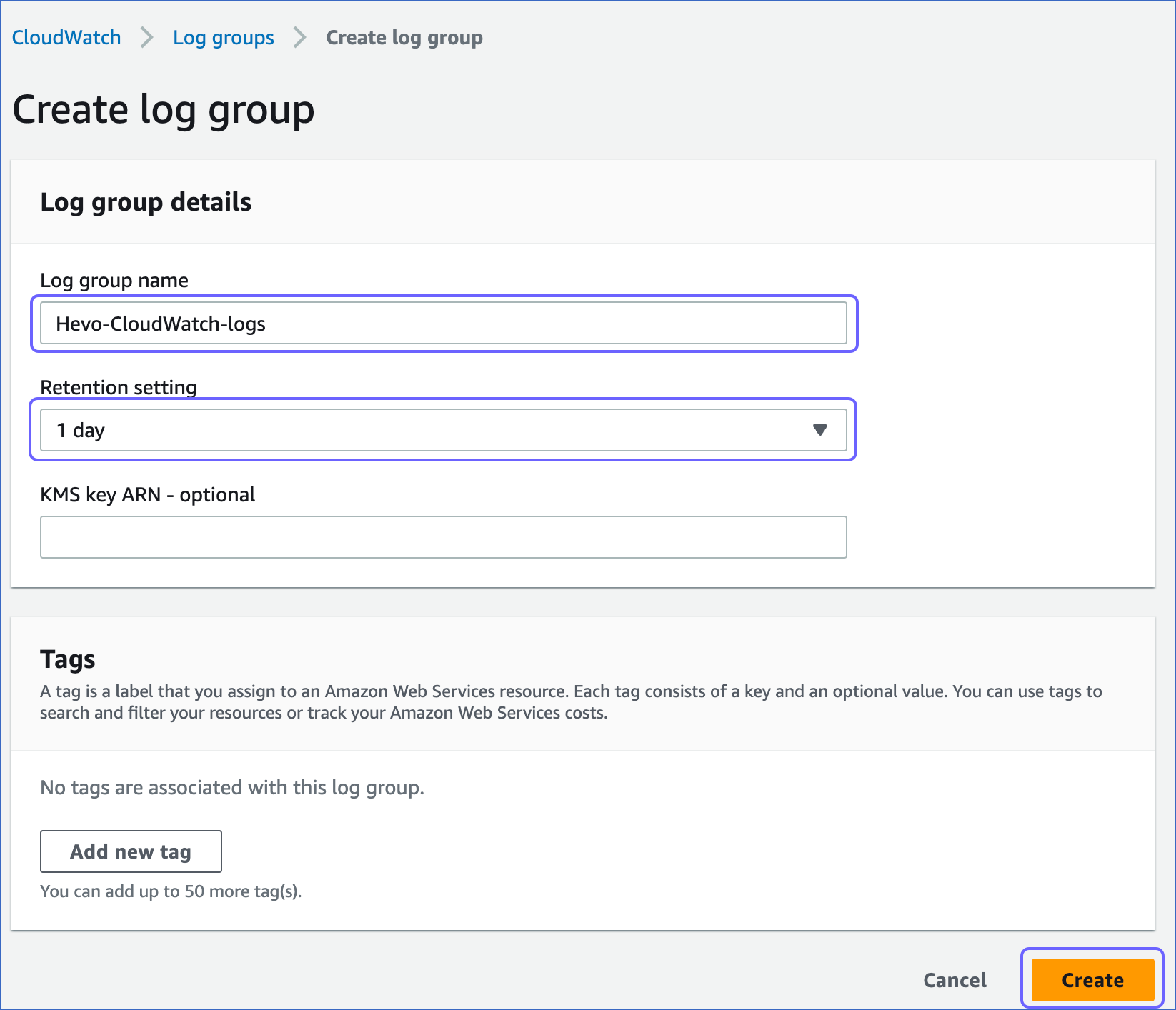 log-groups