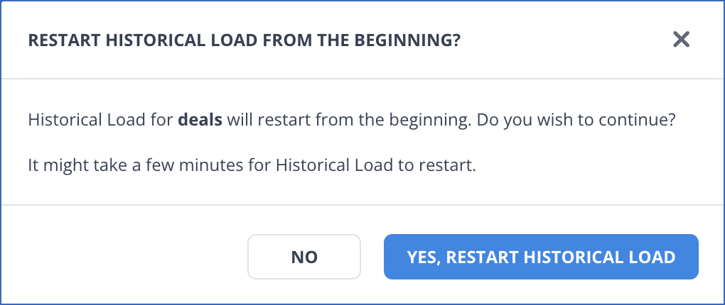 Confirm Restart