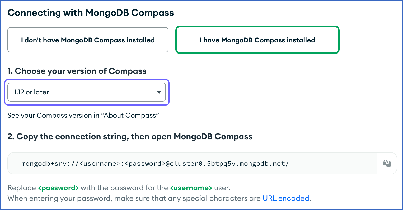 MongoDB version 1.12