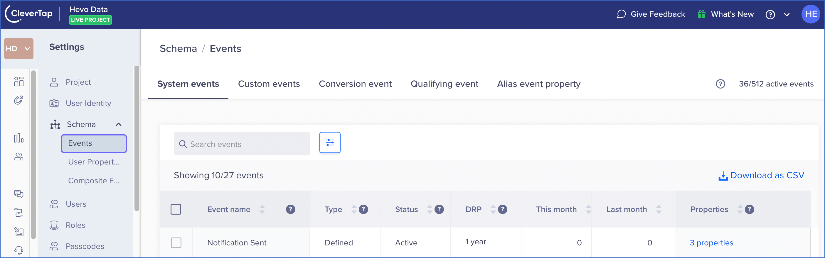 Click Events