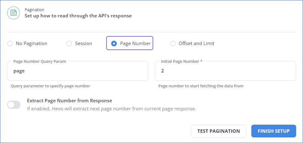 Page Number Pagination