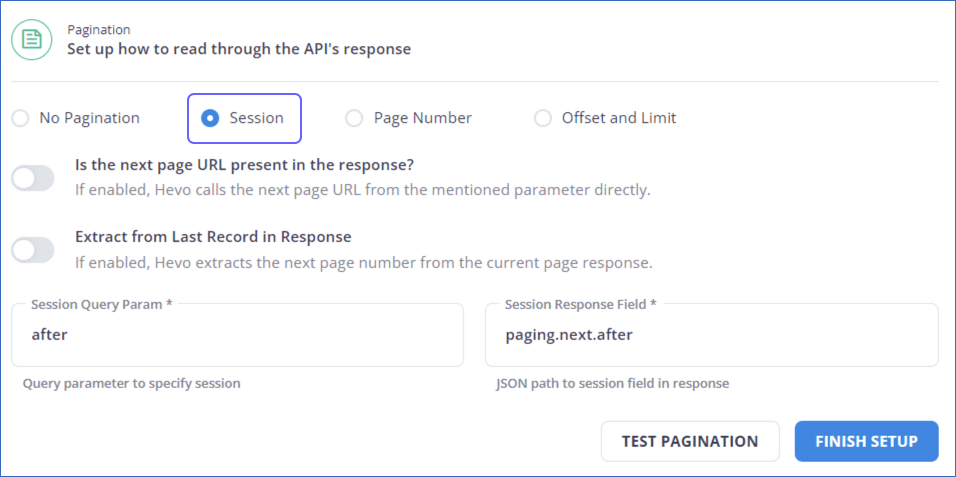 Session Default Values