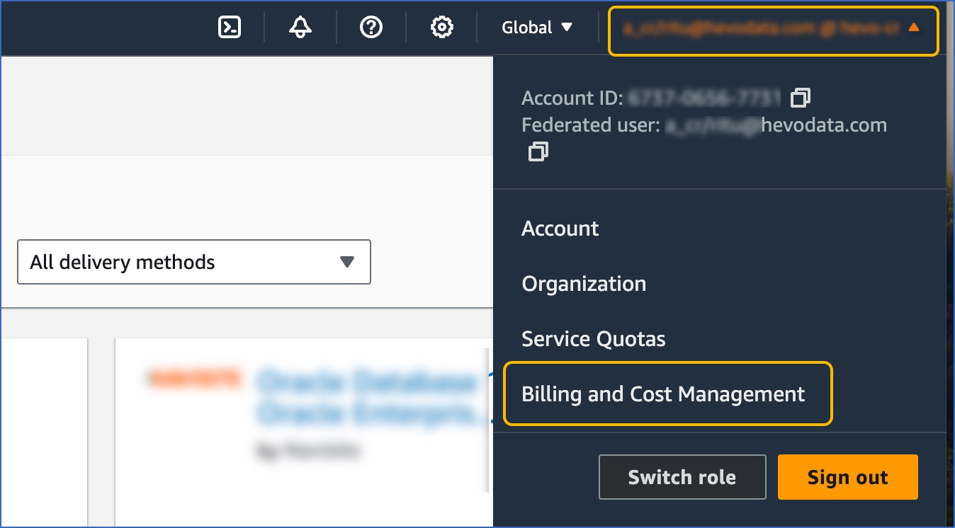 Billing and Cost management