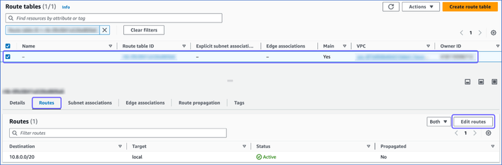 Edit Routes