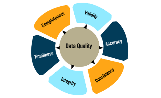 Data quality monitoring: Key metrics of the DQM strategy 