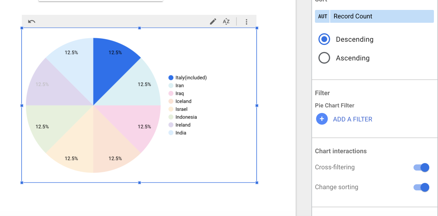 Google Data Studio Filter: Add Filter