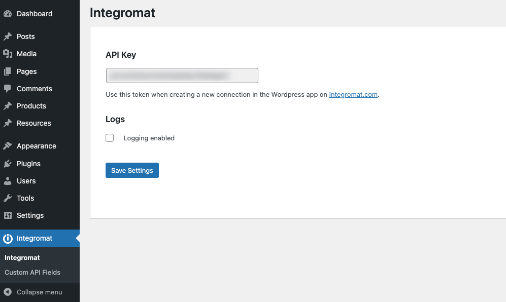 Airtable WordPress: API Key