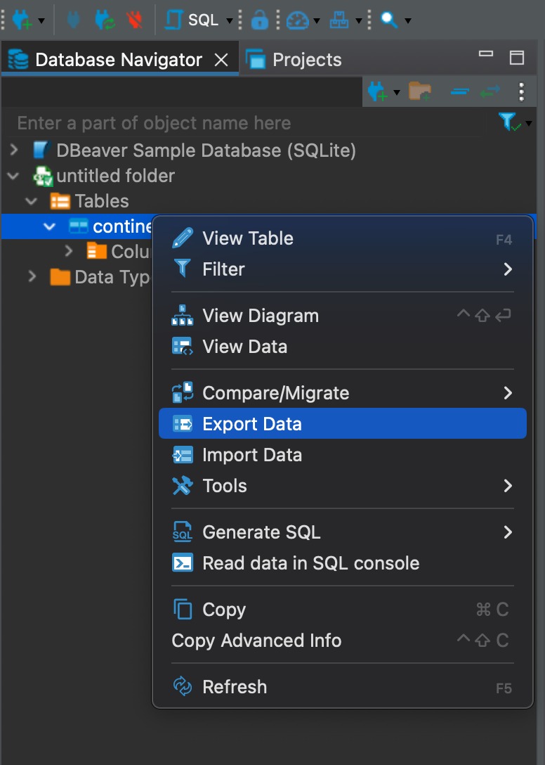 Excel to PostgreSQL: Export Data