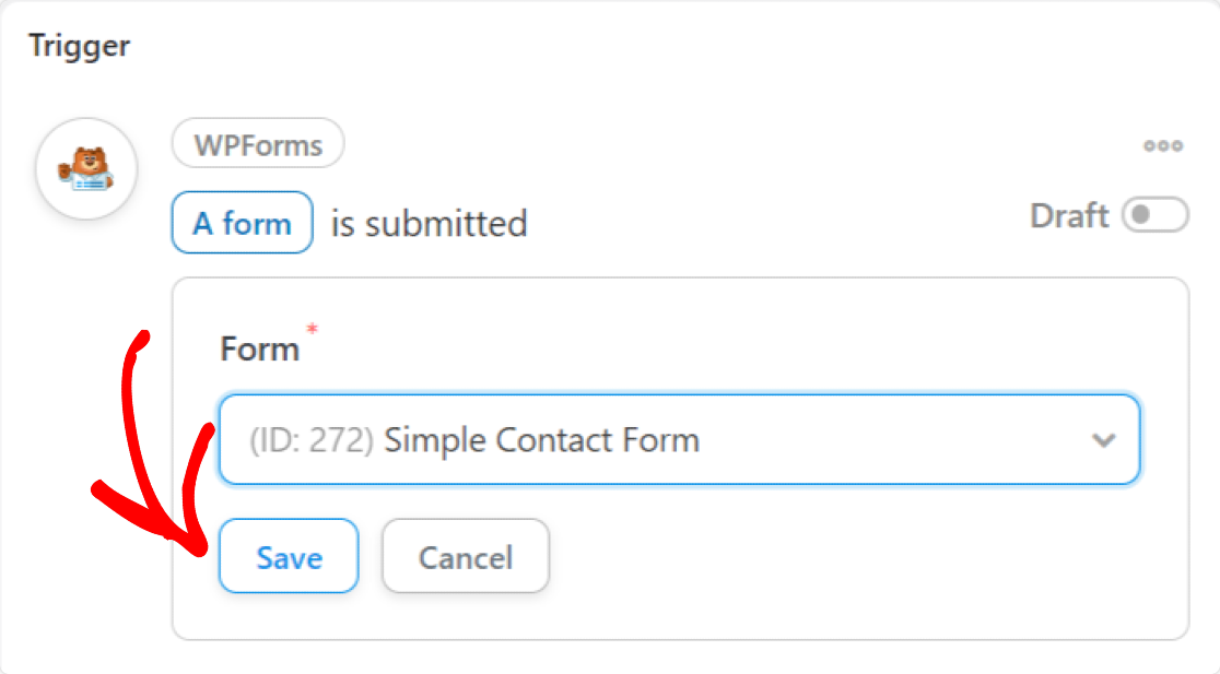 WPForms to Google Sheets - WPContact form