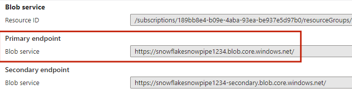 Blob Service Endpoint and SAS.