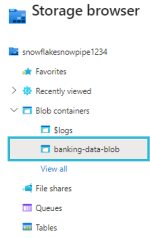 Loading Data into Azure Blob Storage.