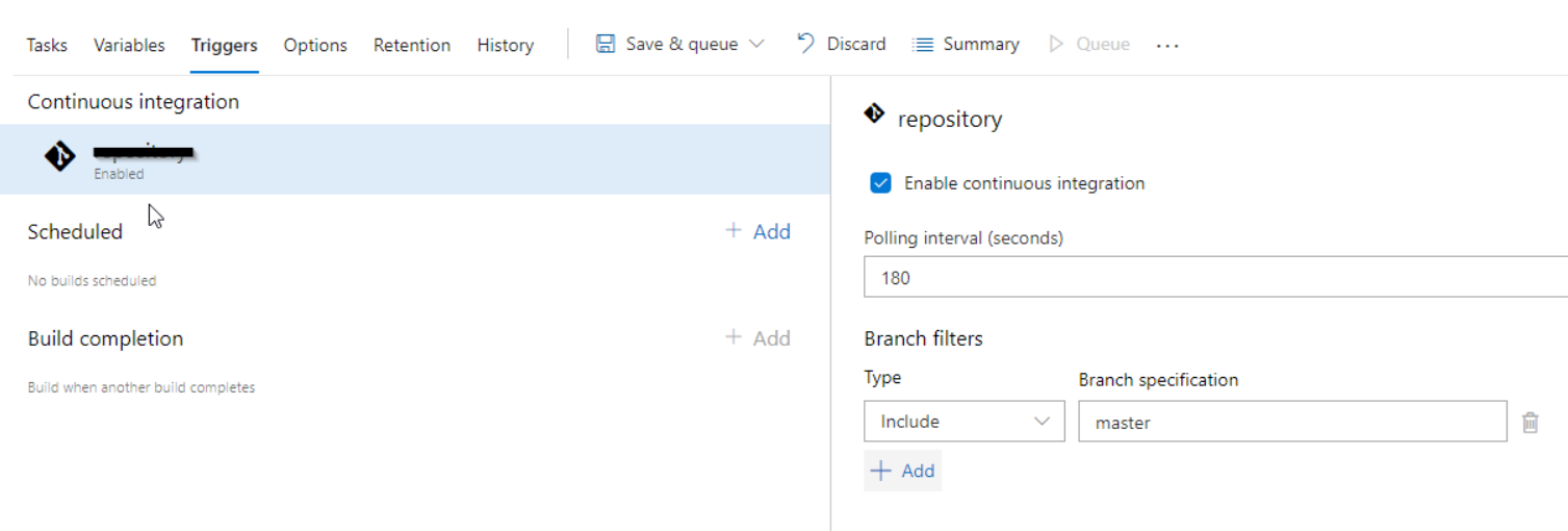 Continuous Integration (CI) Triggers: Azure Pipeline Triggers 