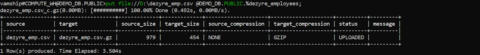 Elastisearch to Snowflake Output-4