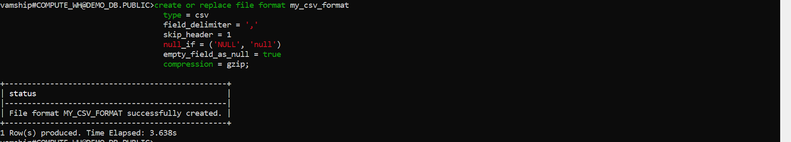 Elastisearch to Snowflake output-2