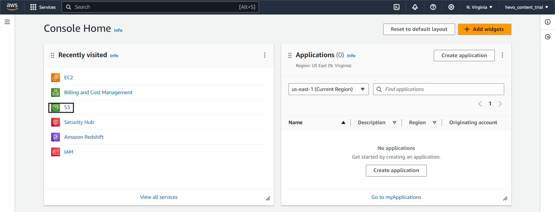 AWS Console