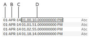 Create Dateparse Step 1