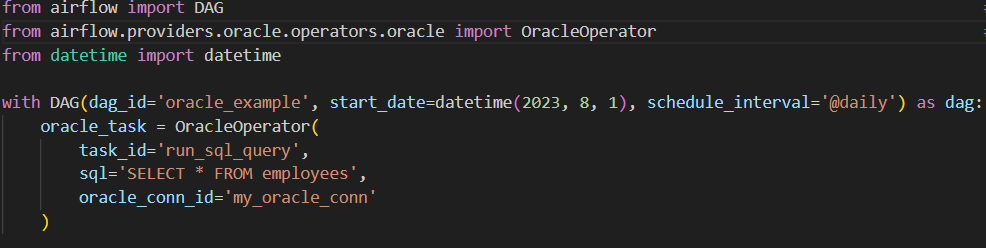 Oracle Operators