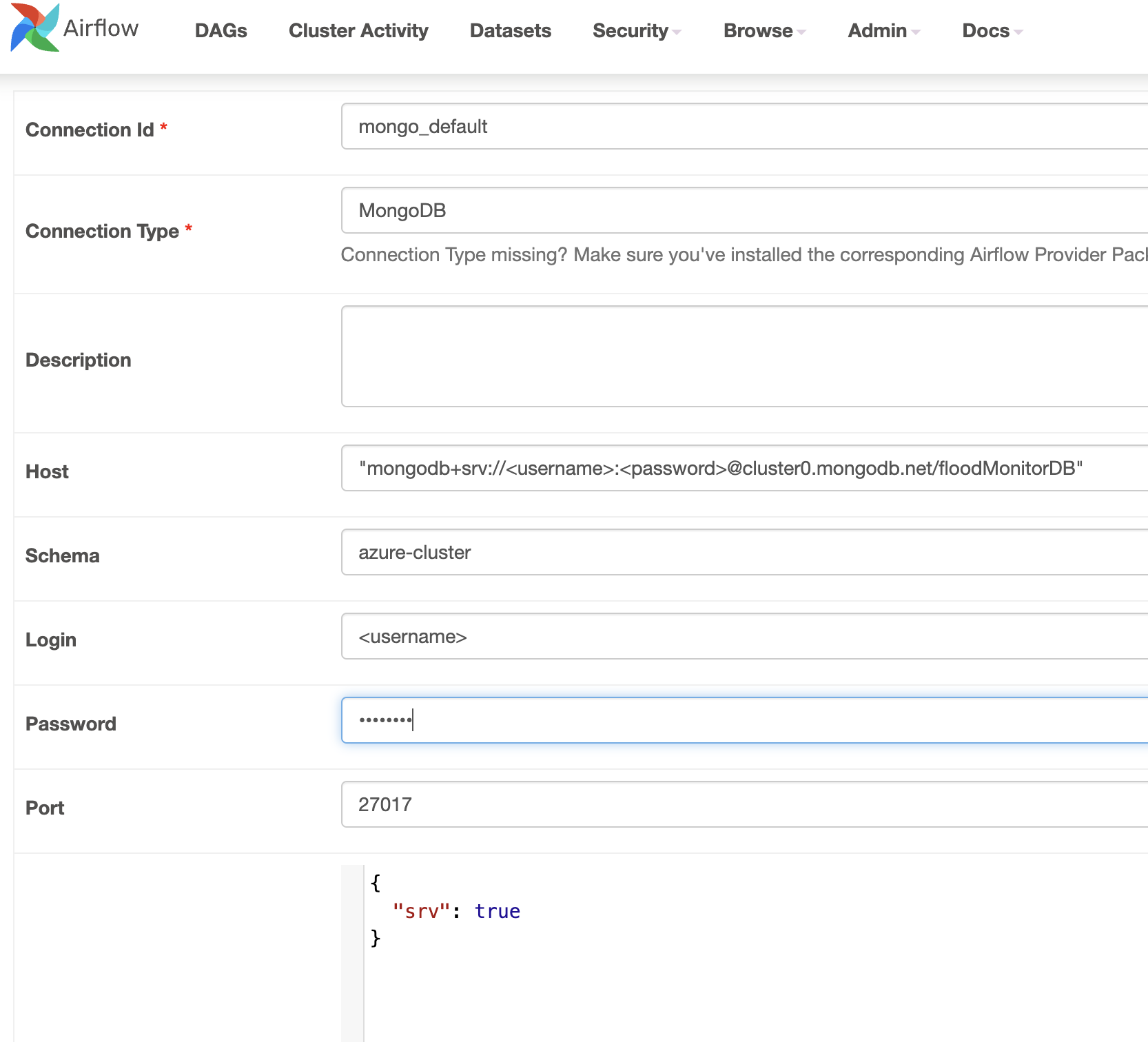 Mongodb Connection creation