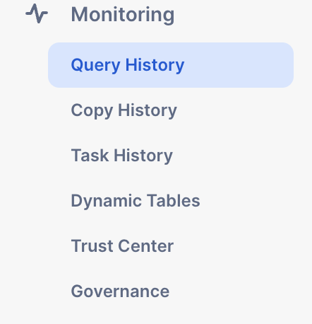 Query History