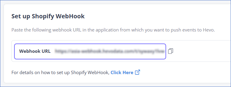 Webhook URL