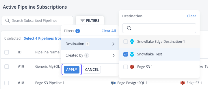 Create Filters