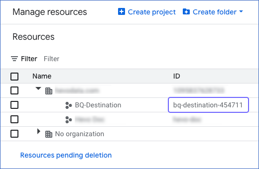 Retrieve GCP Project ID
