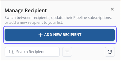 Add Recipient