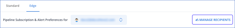 Manage Recipients