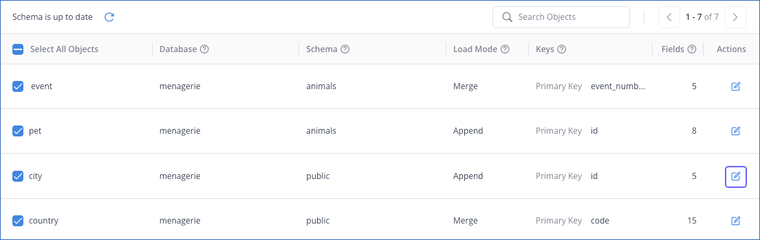 Edit Load Mode for Object