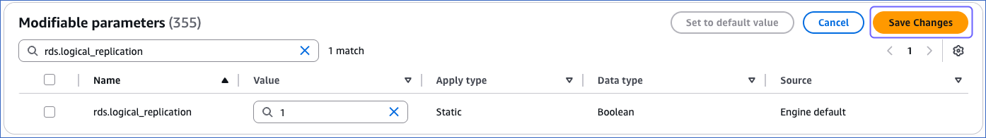 Click save changes