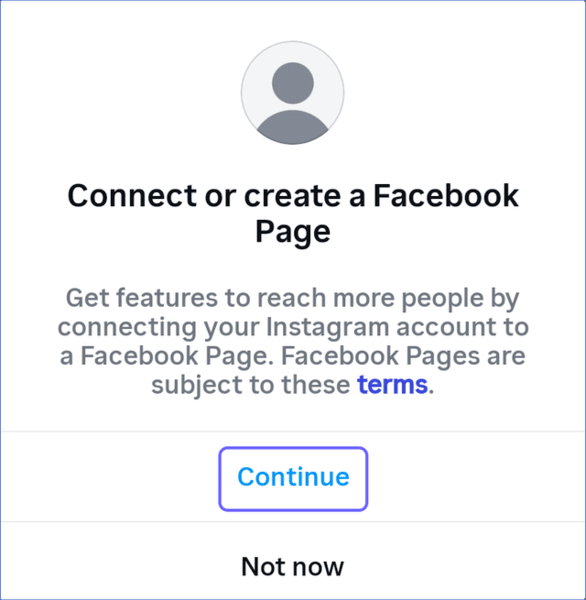 Click Continue