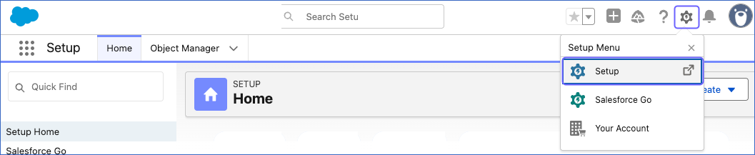 Click Setup