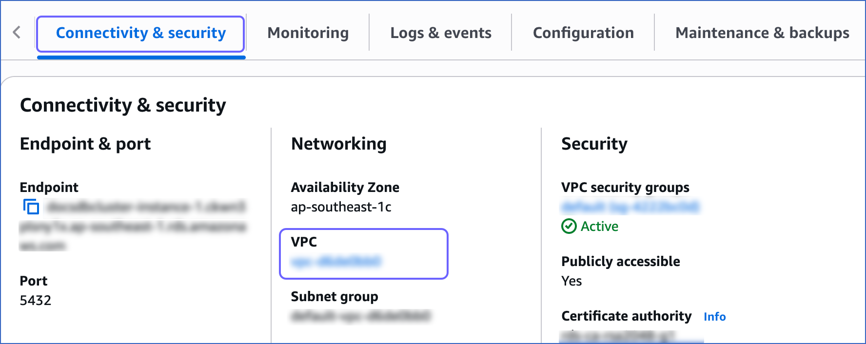 VPC link