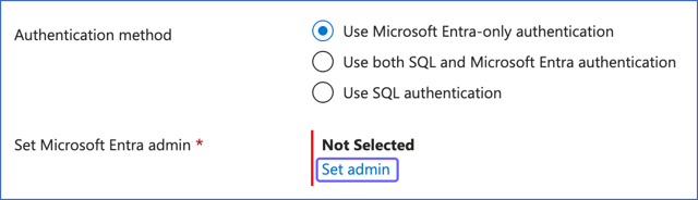Set admin