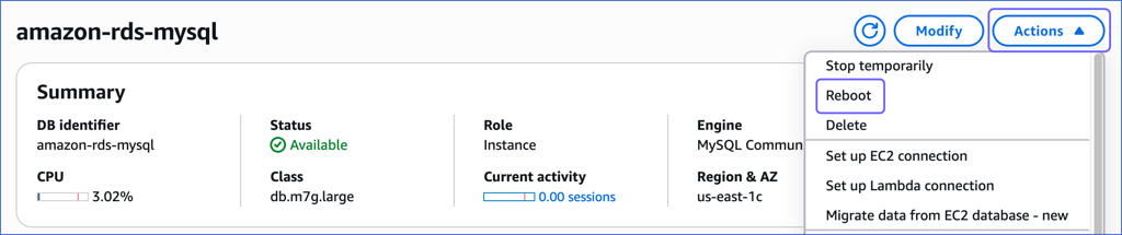 Reboot Instance