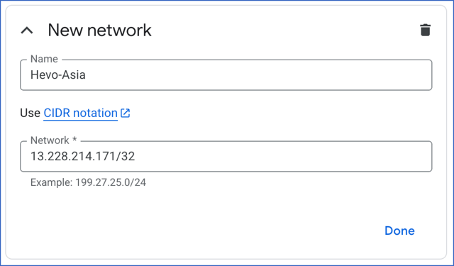 New network