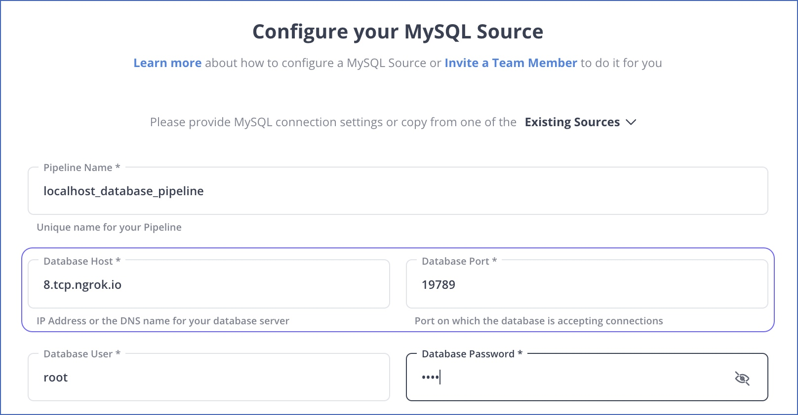 Step 4: Configure MySQL Source in Hevo