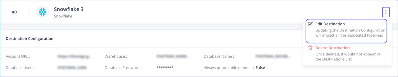 Access Edit Destination