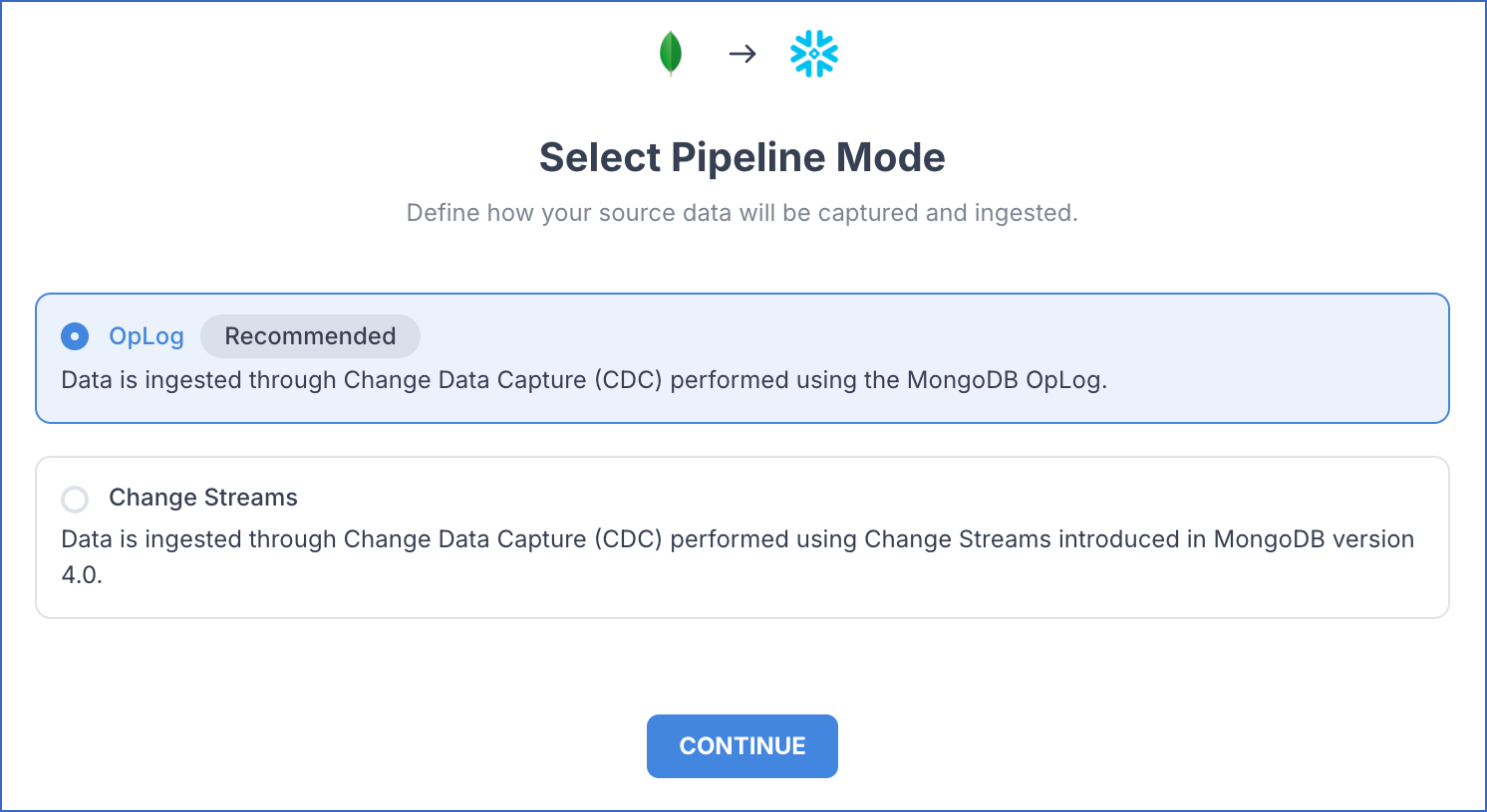 Configure Pipeline settings