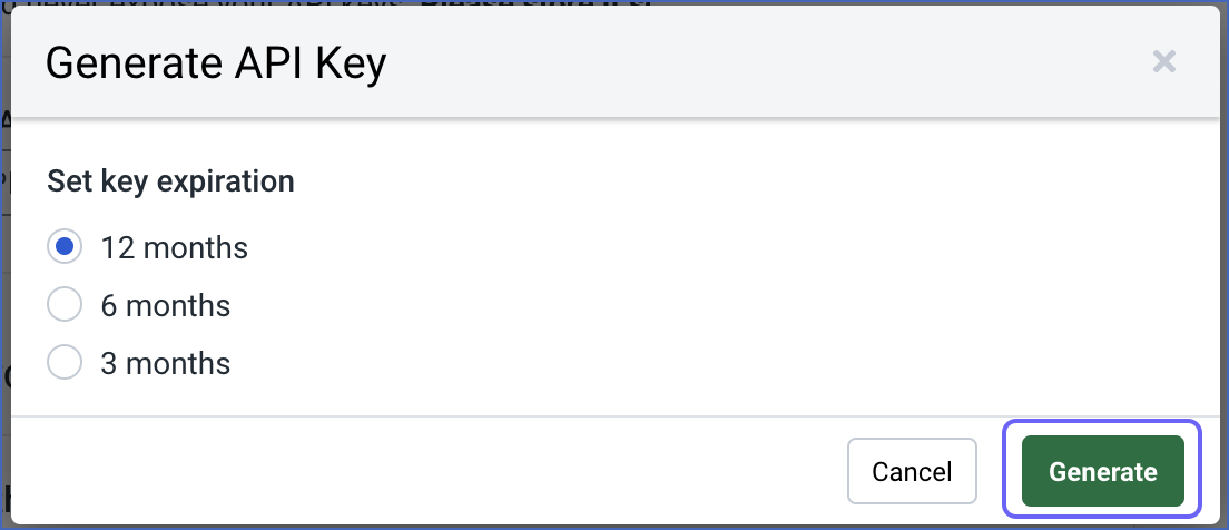 Set key expiration