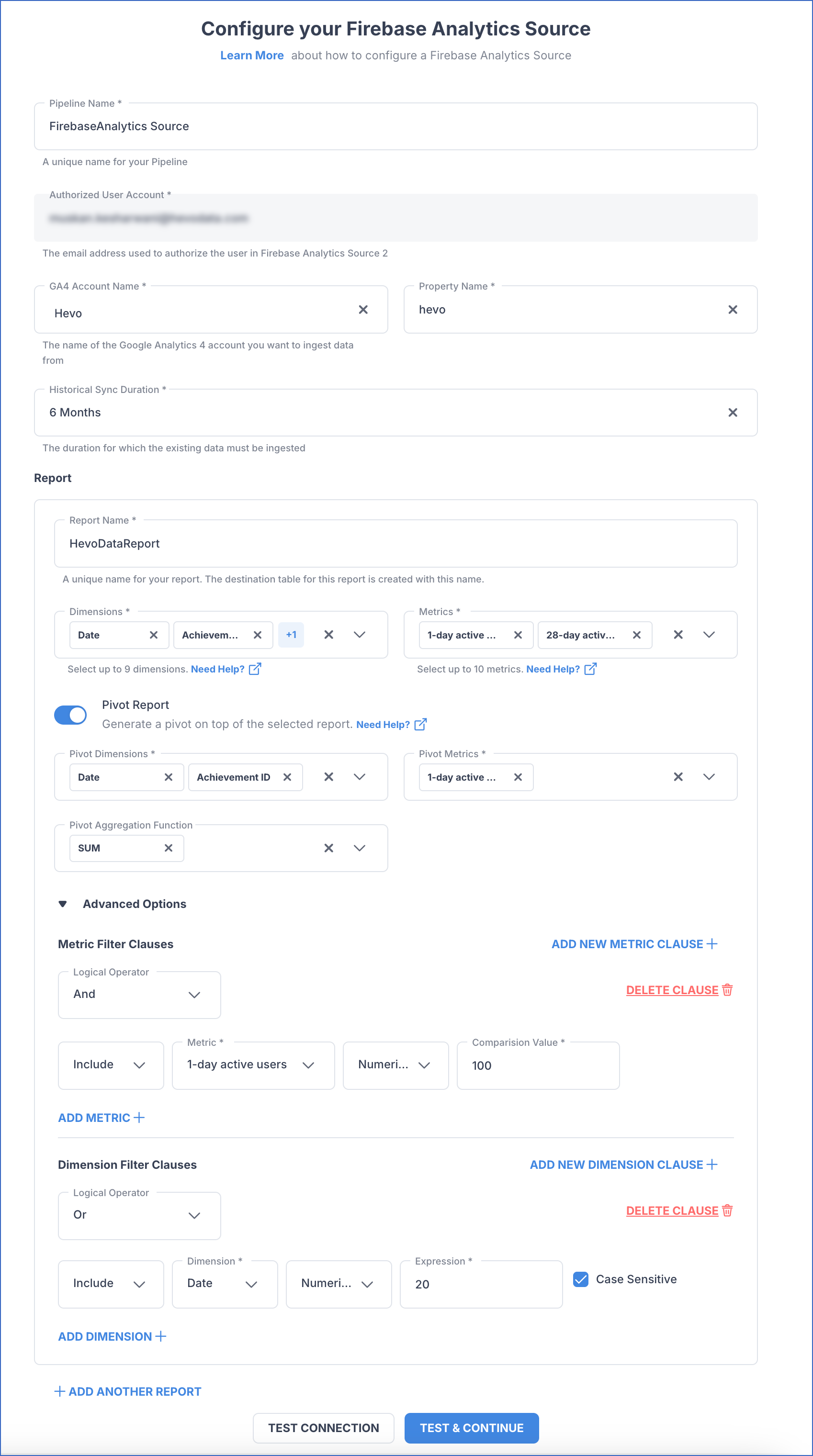 Configure Firebase