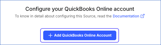 Add Quickbooks Online Account