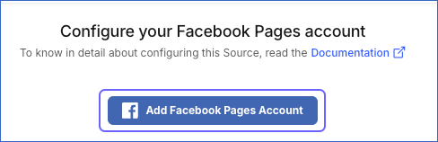 Add Facebook Pages Account