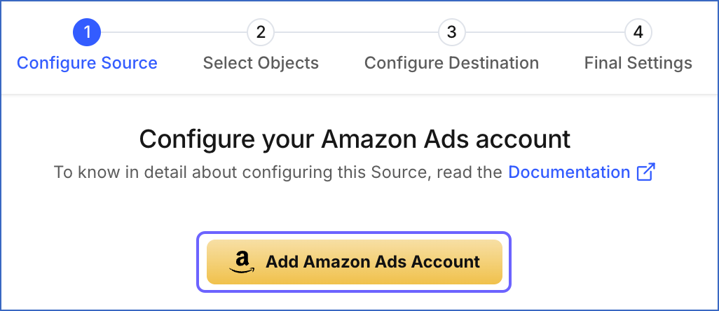 Add Amazon Ads Account